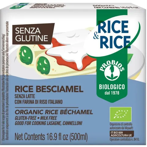 probios Rice&rice besciamel 500 ml – immagine 1