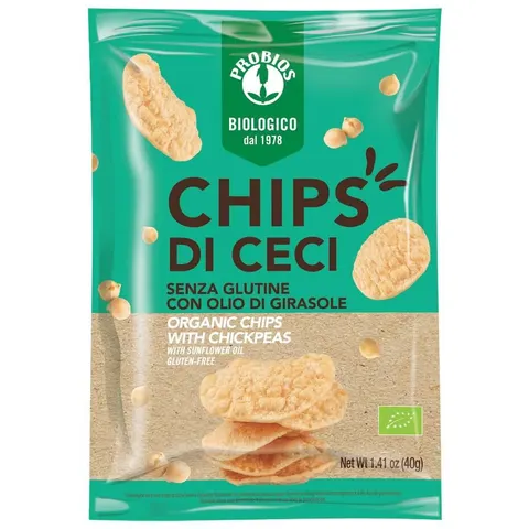 probios vari Probios chips ceci 40g – immagine 1