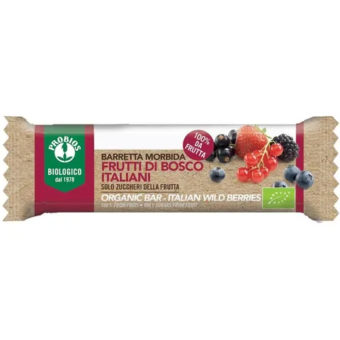 probios barretta biologica frutta 28 g – immagine 1