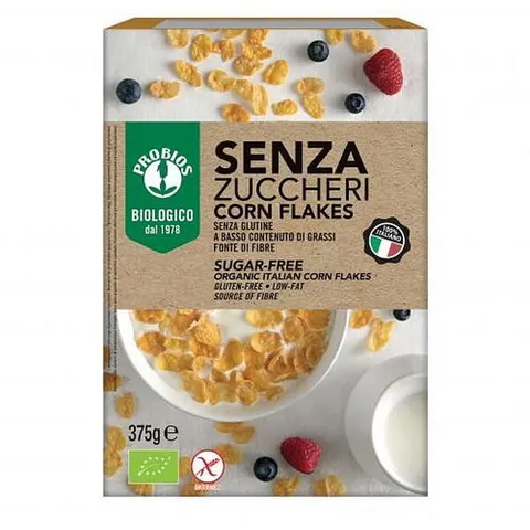 Probios Corn Flakes Senza Zuccheri 375 G – immagine 1