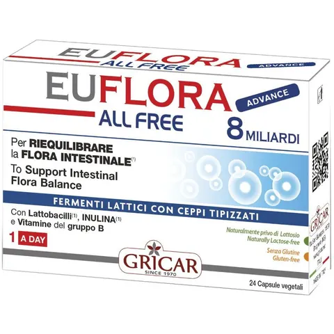 Herbofarm Euflora 4 All Free 24 Cápsulas – imagen 1