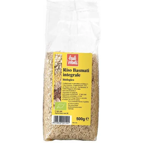 biotobio Riso Basmati Integrale 500 G – immagine 1