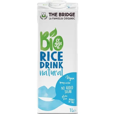 the bridge Bio rice drink natural 1000 ml – immagine 1