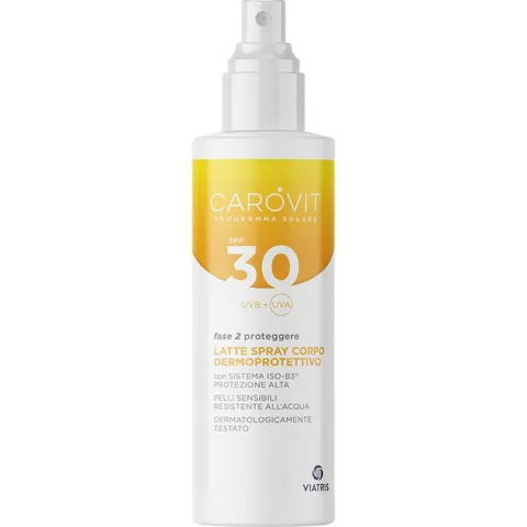Carovit Latte Corpo Solare Spray SPF30 - 200ml – immagine 1
