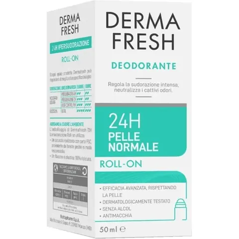 dermafresh 24H Pelle Normale Roll On 50 ml – immagine 1