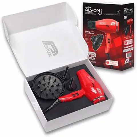 Parlux Alyon Haartrockner 2250 Watt + Diffusor Rot – Bild 1