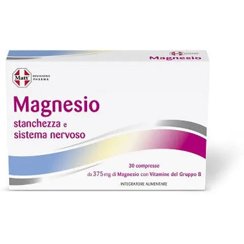 Matt Pharma Magnesio Stanchezza E Sistema Nervoso 30cpr – immagine 1