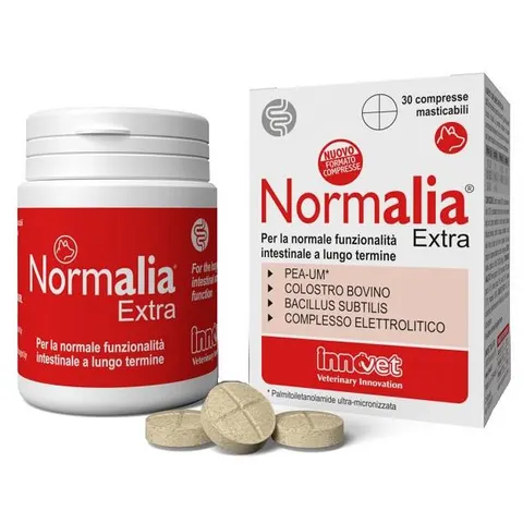 Innovet Normalia Extra - 30 Compresse Masticabili per Cani e Gatti – immagine 1