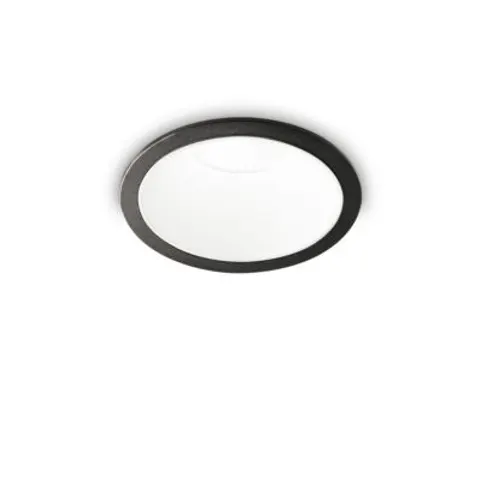 Game Round Recessed Downlight Black White 3000K – image 1