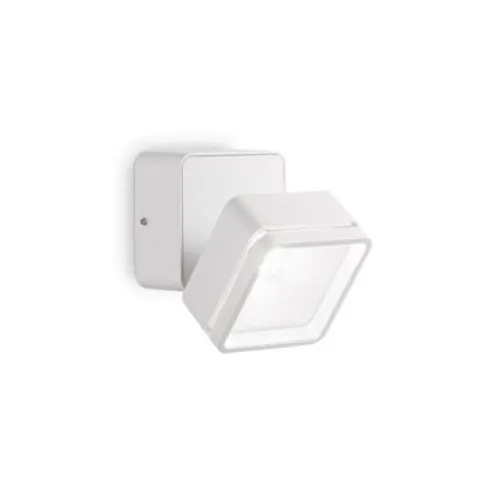 Omega Square Single Spotlight White IP54 4000K – image 1