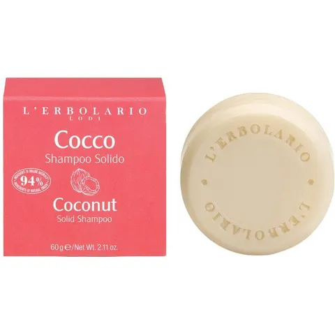 L'Erbolario Cocco Shampoo Solido 60 g – immagine 1