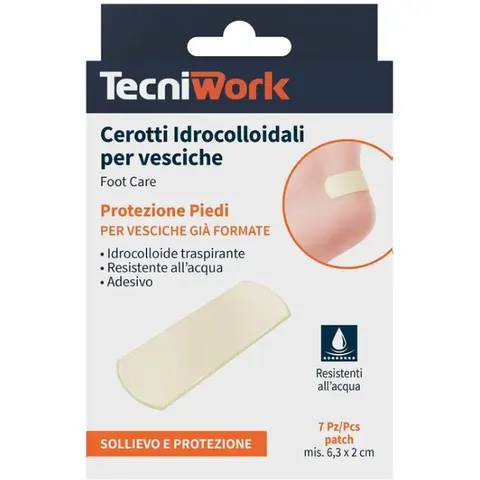 tecniwork spa Cerotti idrocolloidali 7 pezzi – immagine 1