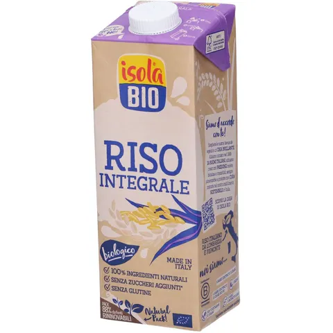isolabio Bevanda Di Riso Integrale 1 L – immagine 1