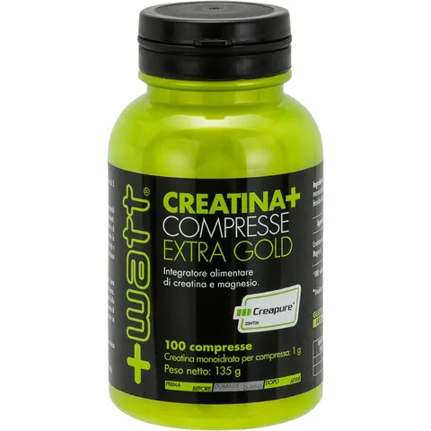 +Watt Creatina+ Extragold 100 cpr – immagine 1