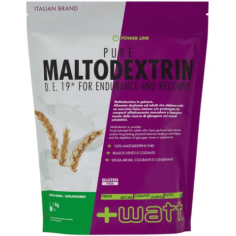 +Watt Pure Maltodextrin D.E. 19 1kg – immagine 1