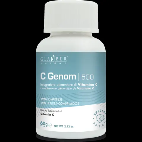 Glauber pharma c-genom 500 120comp. – imagen 1