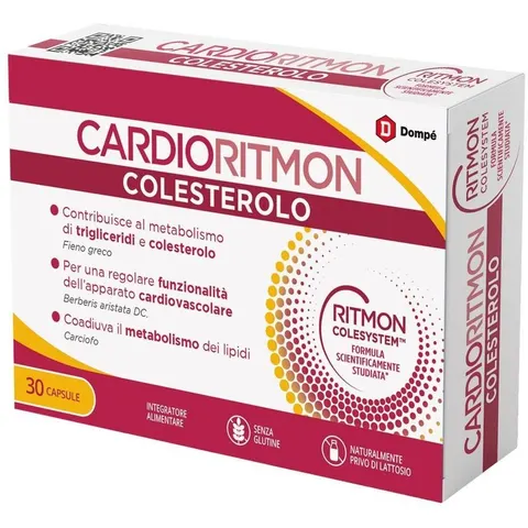 Dompe' Cardioritmon Colesterolo 30 Capsule – immagine 1