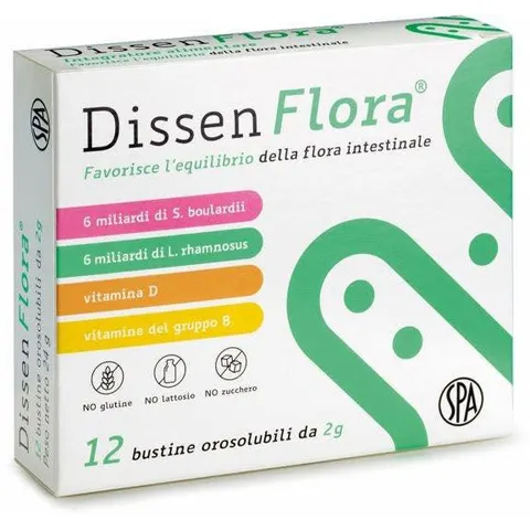 SPA SOC PRO ANTIBIOTICI SpA DISSEN FLORA 12BUST – immagine 1