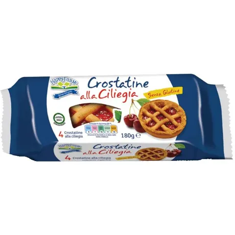 happy farm Crostate Ciliegie 180g – immagine 1