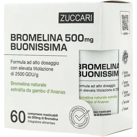 Zuccari Bromelina 500 Buonissima 60CPR – immagine 1
