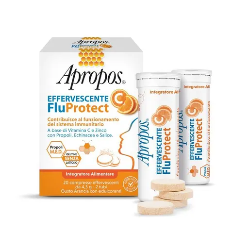 Apropos Fluprotect 20 Compresse Effervescenti – immagine 1