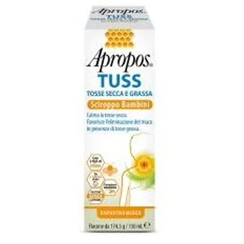 apropos Tuss Sciroppo Bambini 150 ml – immagine 1