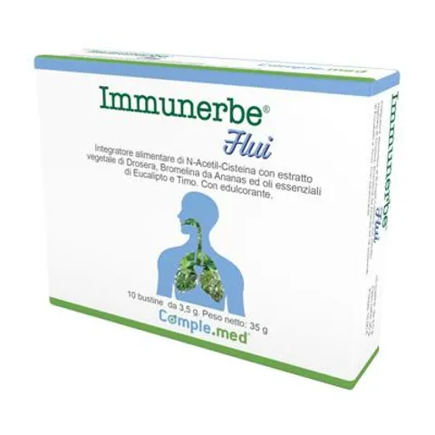Immunerbe Flui 10 Bustine da 3,5g – immagine 1