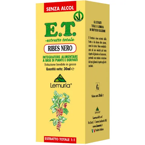 Ribes Nero E.T. 30ml Lemuria – immagine 1