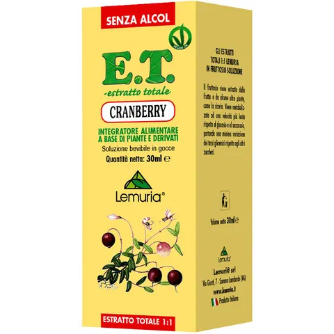 Lemuri@ Cranberry Et 30ml Lemuria – immagine 1