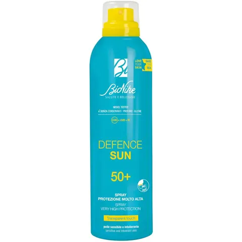 Bionike Defence Sun Spray Trasparente SPF 50+ Tocco Secco 200 ml – immagine 1