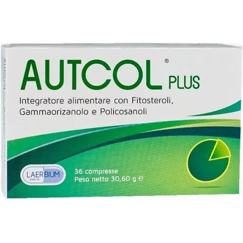 LAERBIUM PHARMA Srl Autcol Plus, 36 Compresse – immagine 1