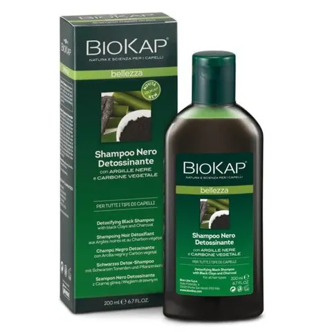 biokap Shampoo nero detossinante – immagine 1