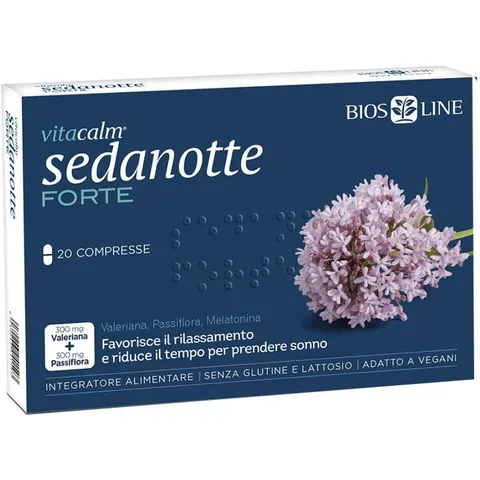 BIOS LINE Vitacalm Sedanotte 20 Compresse – immagine 1