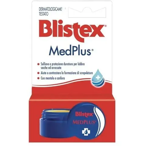 Blistex Med Plus Jar 7 G – immagine 1