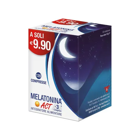 F&f Melatonina Act+3 Complex120cpr – immagine 1