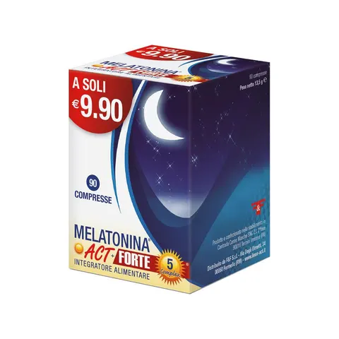 F&f Melatonina Act+ft 5 Comp 90cpr – immagine 1