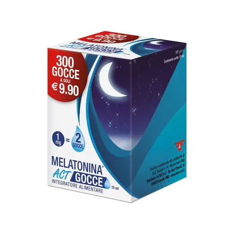 f&f Melatonina Act Gocce 15 ml – immagine 1