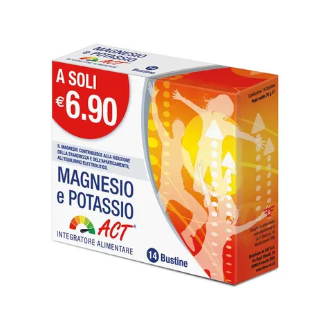 f&f Magnesio potassio act 14 bustine – immagine 1