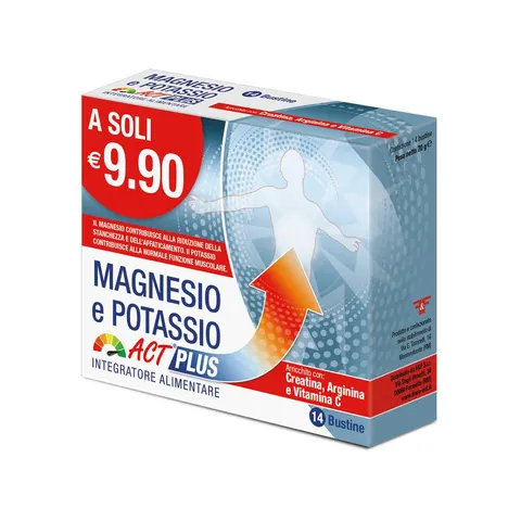 f&f Magnesio potassio act plus 14 bustine – immagine 1