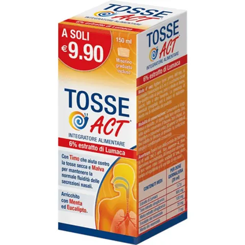 Linea Act Tosse Act Integratore Benessere Naso e Gola 150 ml – immagine 1