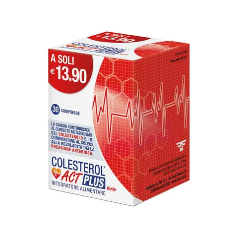 F&f Colesterol Act Plus Forte 30 Compresse – immagine 1