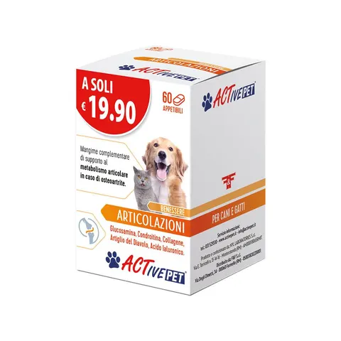 F&f Active Pet Articolazioni 60Cpr – immagine 1