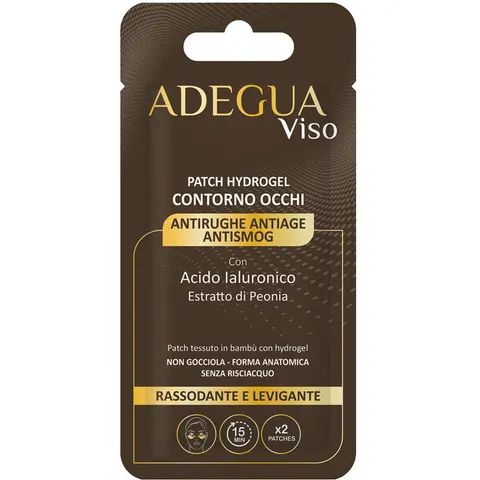 CONSULTEAM Srl Adegua Hydrogel Patch Contorno Occhi, 2 Patch – immagine 1