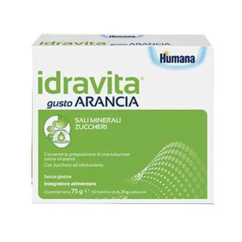 Humana Idravita Arancia 12bustine – immagine 1