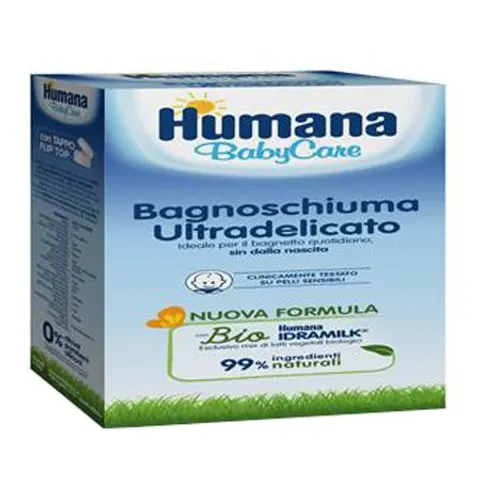 humana ^bc bagnoschiuma 200ml – immagine 1