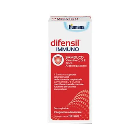 Difensil Humana Immuno 150 ml Sciroppo – immagine 1