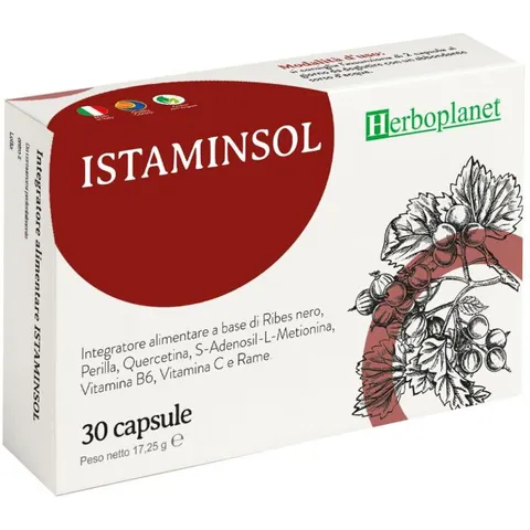 herboplanet Istaminsol 30 capsule – immagine 1
