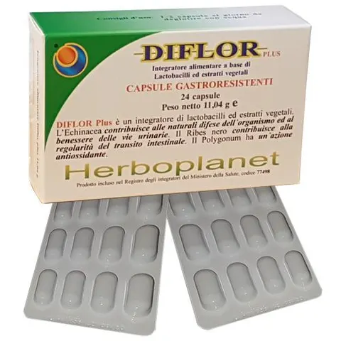 Herboplanet Diflor Plus 24 caps – imagen 1