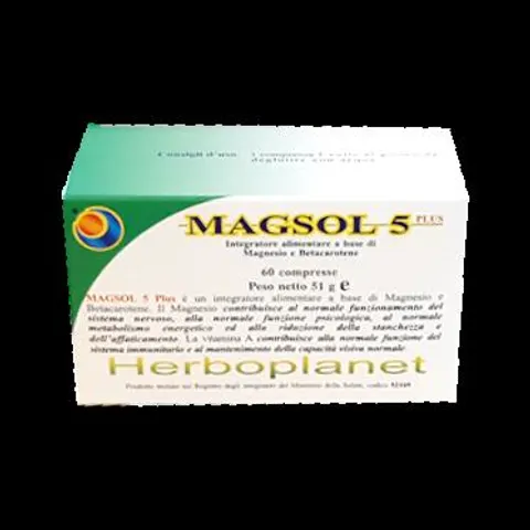 herboplanet Magsol 5 Plus 60 Compresse – immagine 1