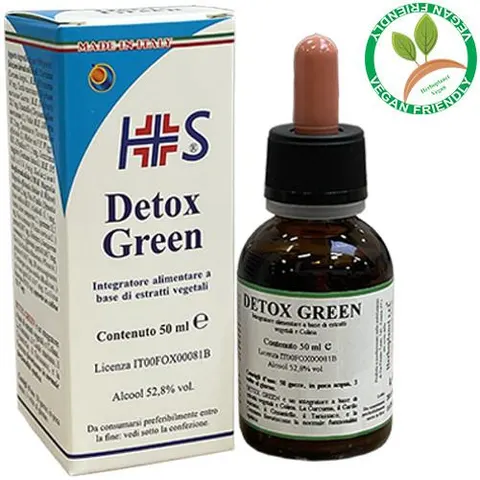 herboplanet Detox green gocce 50ml – immagine 1